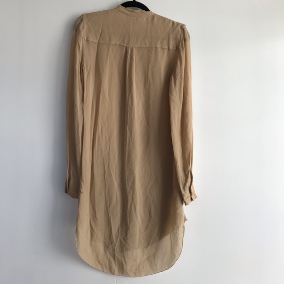 ARITZIA | WILFRED 100% SILK LONG BLOUSE - Picture 3 of 6